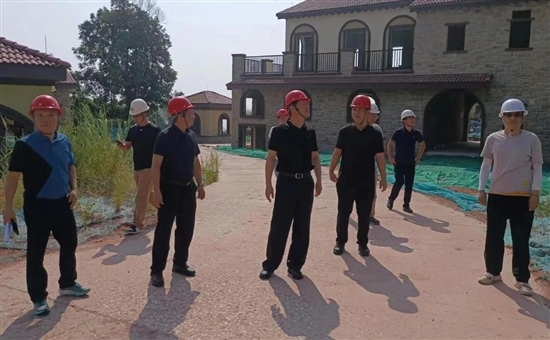 省旅投集团党委书记、董事长任丁赴聚峰谷项目检查安全生产
